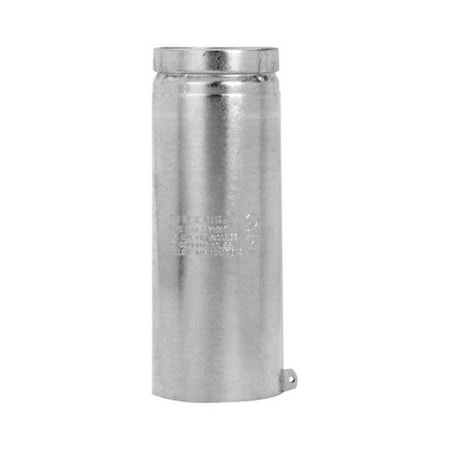 Ricki&Aposs Rugs 183082 3 in. Adjustable Round Gas Vent Pipe - Metallic - 12 in. RI2739275